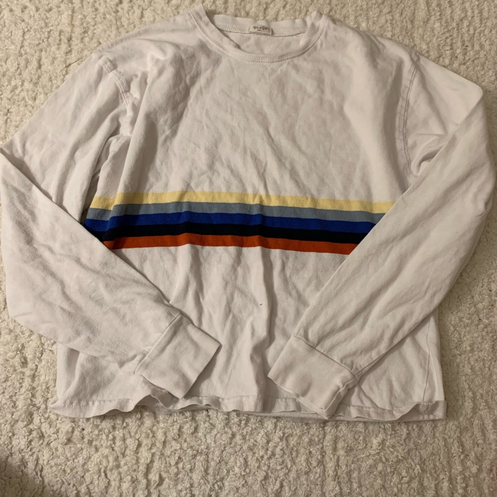 Brandy Melville Rainbow Longsleeve Shirt